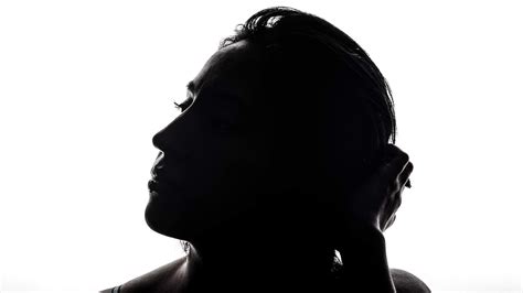 Free Images Silhouette Black And White Profile Portrait Women