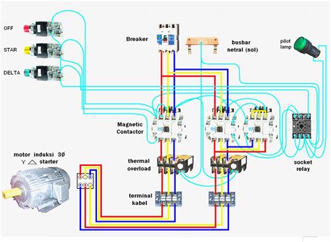 electric motor star delta wiring diagram wiring diagram