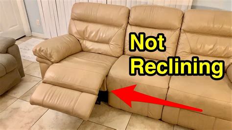How To Fix Reclining Chair Or Sofa Youtube
