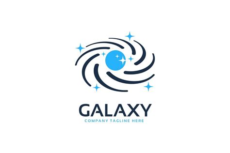 Galaxy Logo Template Creative Logo Templates ~ Creative Market