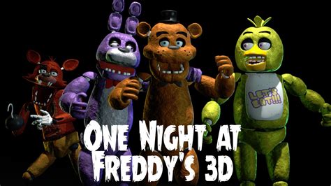 One Night At Freddys 3d Fnaf Fangame Youtube