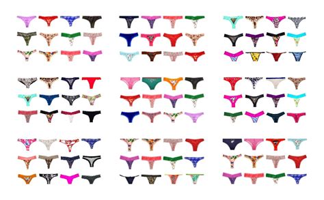 morvia varieties of women thong pack lacy tanga g string bikini underwear panties