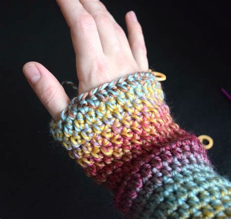 Armtute11 Crochet Gloves Free Pattern Arm Warmers Crochet Wrist Warmers