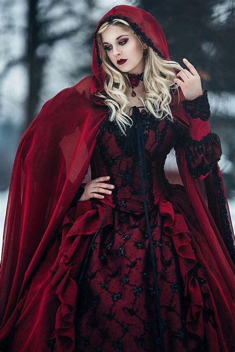 Gothic Red Riding Hood Rfantasyimages