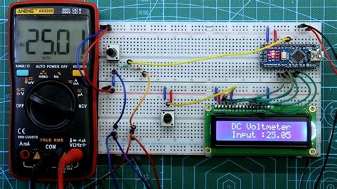 How To Make A 0 30 Volt Digital Voltmeter Using Arduino Arduino