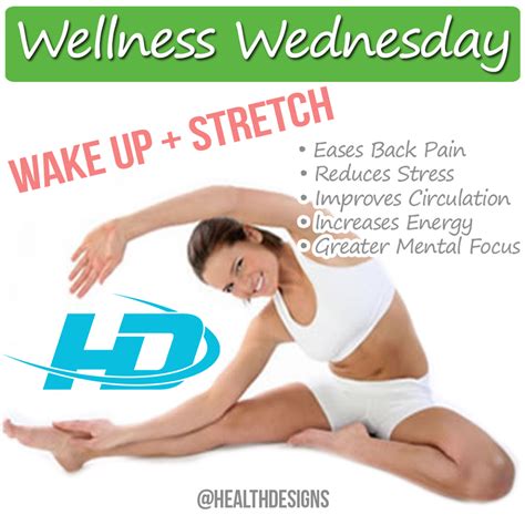 Wellness Wednesday Tip Fitness Pinterest