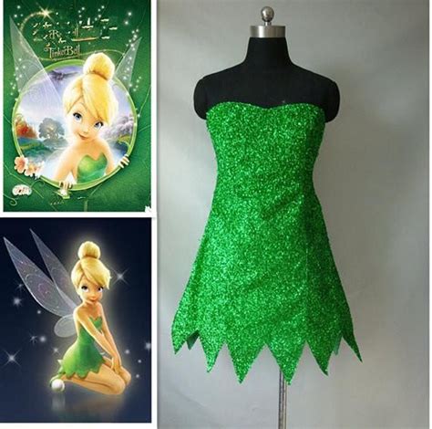 Custom Tinkerbell Costume Tinkerbell Cosplay Costume Tinker Bell Costume For Adults In 2022