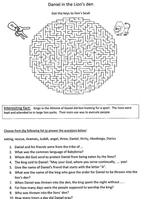 16 Best Images Of Youth Sunday School Worksheets Bible Activity