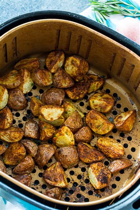 These crispy tofu bites are great as a snack, a topping for a salad,. Air Fryer Rosemary Roasted Potatoes | Recipe | Roasted ...