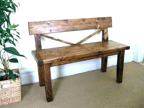 Featuring a boldly curved back. Indoor Wooden Bench Plans Free | Dining bench with back ...
