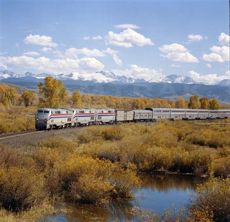 California Zephyr Near Granby Colo — Amtrak History Of Americas