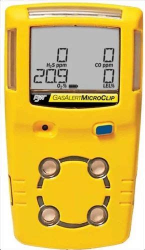 Combustible Gas Honeywell Multi Gas Detector GASALERT MICROCLIP X3