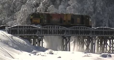 train plowing through deep snow arthurs pass videos metatube