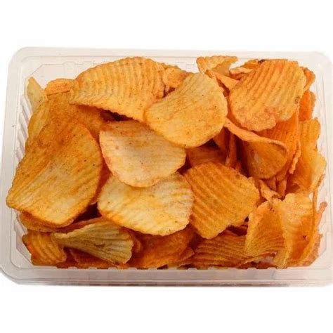 Fried Classic Salted Potato Wafers Box At Rs 130kilogram In Ahmedabad