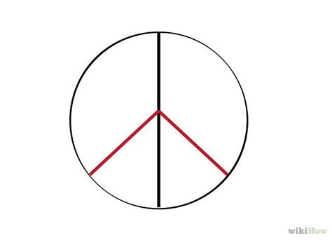 Draw A Peace Sign Step 3 Peace Sign Peace Drawings