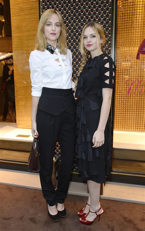 Dakota Johnson And Stella Banderas Doubled Up On The Blond Power At