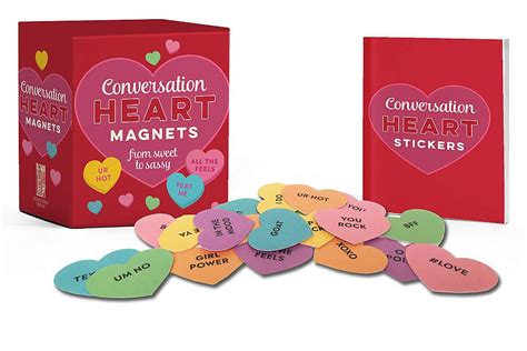 Conversation Heart Magnets Kit Little Obsessed