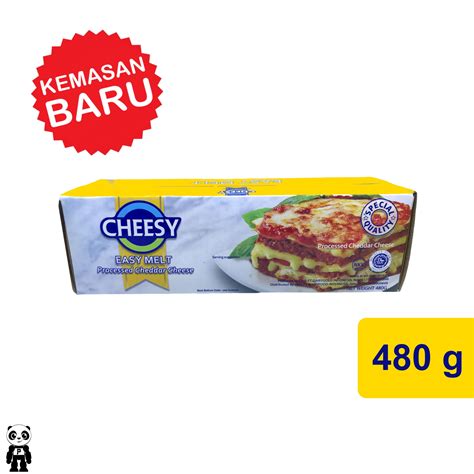 Cheesy Easy Melt Keju Cheddar Mudah Leleh 480g Lazada Indonesia