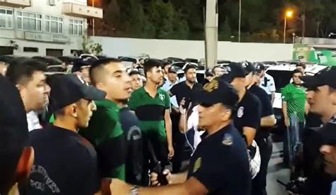 Denizlispor Giresunspor Maç Sonunda Gerginlik 2 Gözaltı Son Dakika