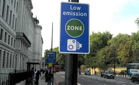 Ultra Low Emission Zone Ulez In London To Reduce Air Pollution