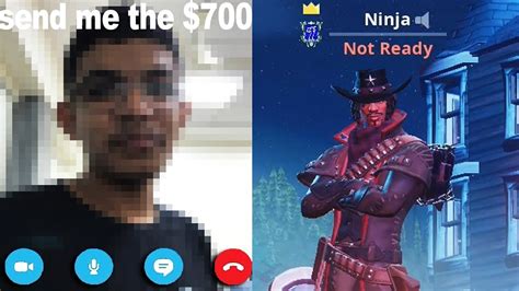 Buying A Fake Ninja Fortnite Account For 1000 Youtube