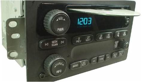 2005-2007 Chevrolet Silverado 1500 Factory AM/FM Radio CD Player - R