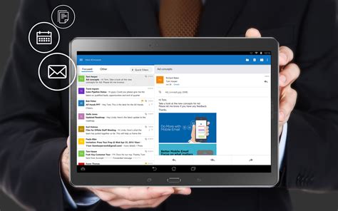 Microsoft Launches Outlook For Ios And Android Based On Its Acompli