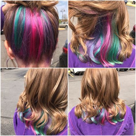 I Did It Im Nearly 64 Hidden Rainbow Hair For Me The