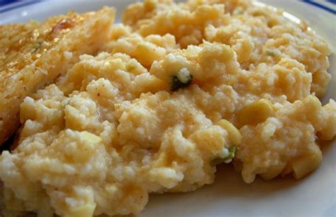 Sprinkle with salt and vinegar and toss the sprouts around. Blue Cheese Grits - a perfect surprise side dish for Pork ...