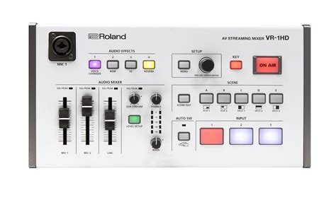 Roland Pro Av Debuts Vr 1hd Av Streaming Mixer Church Production Magazine