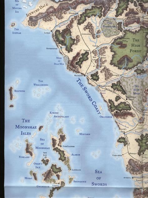 Forgotten Realms Maps Dandd 35 Fantasy Role Playing Games Dungeons