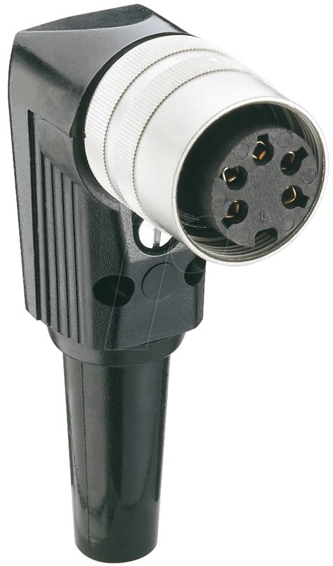 Lum Wkv 40 Coupler Round Connector Angled Ip40 4 Pin At Reichelt