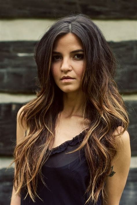 Ombre Hair Color From Dark To Caramel Indian Ombre Pinterest