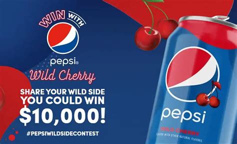 Pepsi Wild Side Contest Win Cash Sweepstakesbible