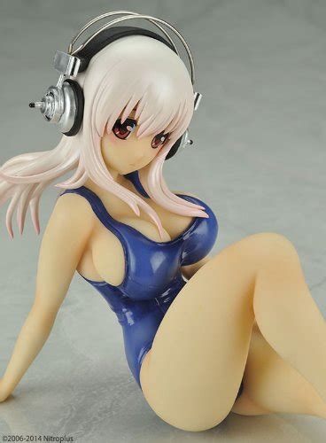 Super Sonico Swimsuit Ver Scale Painted Pvc Figure Nitroplus Japan Ebay