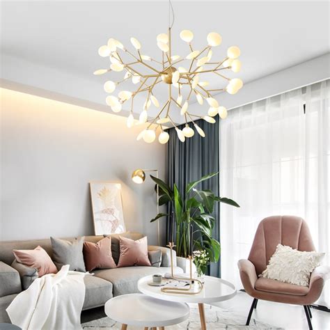 Modern Firefly Led Chandeliers Bedroom Living Room Lighting Stylish