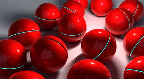 Red Balls Collection Hd Wallpaper Wallpaper Flare