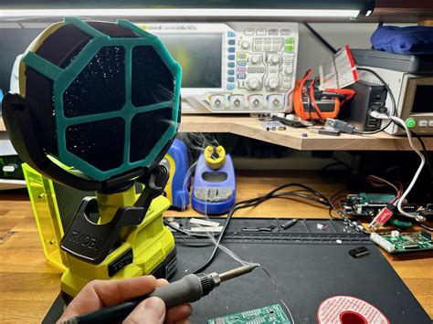 Ryobi Fan Filter (for soldering/etc) by SenWerks | Download free STL