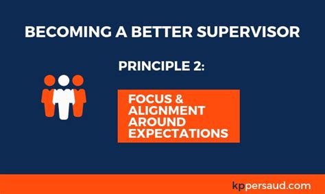 Becoming A Better Supervisor Part 2 Focus And Alignment Around