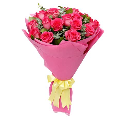 Buy Ravishing 20 Dark Pink Roses