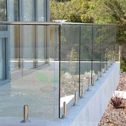 Glass Rails With Top Mounted Spigots And 12mm Toughened Glass