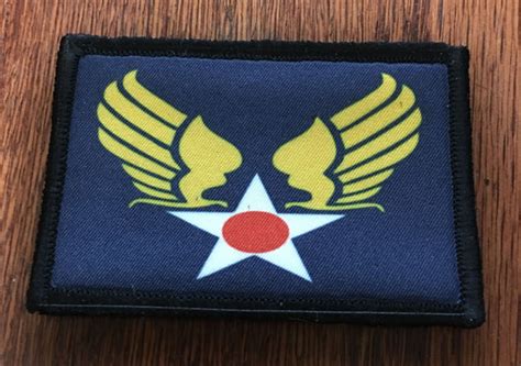 Wwii Us Army Air Force Morale Patch Custom Velcro Morale Patches