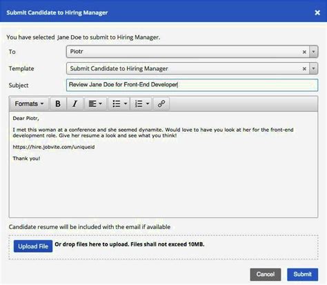 Maybe you would like to learn more about one of these? Email format for Sending Resume for Job | williamson-ga.us