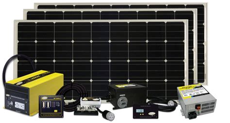 Check out top brands on ebay. Complete RV Solar Systems Kit with Pure Sine Inverter and ...