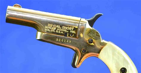 Butler Model Single Shot 22 Short Derringer For Sale At