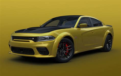 Dodge Extends Gold Rush Paint Color To Performance Charger Models