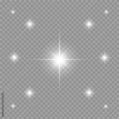 Star Light Effect Vector Illustration Stock Image And Royalty Free