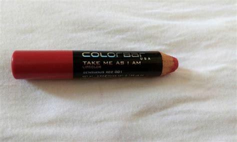 Colorbar Sensuous Red 001 Take Me As I Am Lipstick Review Glossypolish