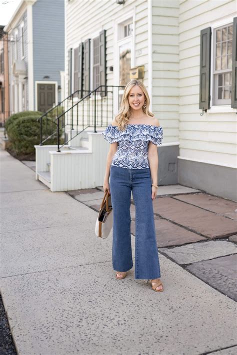 How To Style Wide Leg Jeans The Fashion House Mom