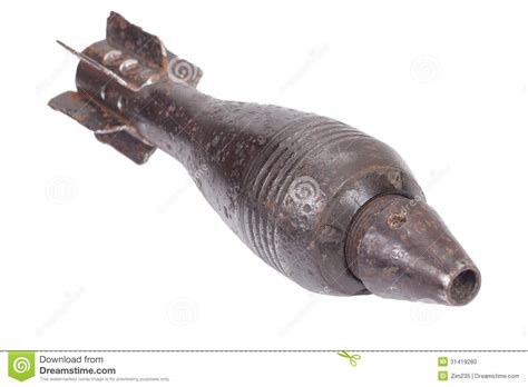 World War Ii Mortar Shell Stock Photo Image 31419280